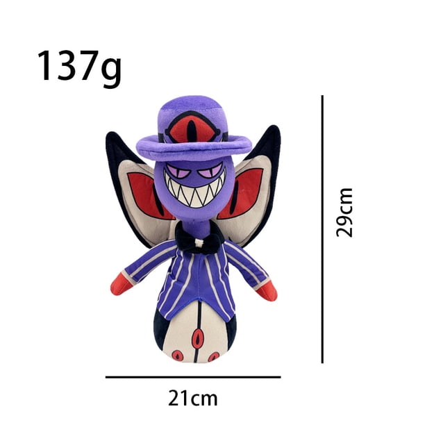 TV Hazbin Hotel (2024) Peluche de cosplay del pato Alastor rojo de terror