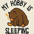 thumbnail image 3 of CafePress - My Hobby Is Sleeping Chill Grizzly Bear T Shirt - Men's Classic Graphic T-Shirt, 3 of 4