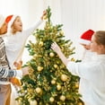 thumbnail image 6 of Christmas Picks Artificial Glitter Berries Stems for Tree Ornaments 7.8" ,  Christmas Tree Picks for DIY Xmas Wreath Crafts Home Decor 30Pcs Gold, 6 of 6