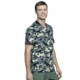 thumbnail image 3 of Tooniforms Men Scrubs Top, V-Neck, TF730, M, Jurassic World, 3 of 7