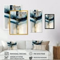 thumbnail image 4 of Designart Abstract Transitional Modern Shapes V Canvas Wall Art, 4 of 5