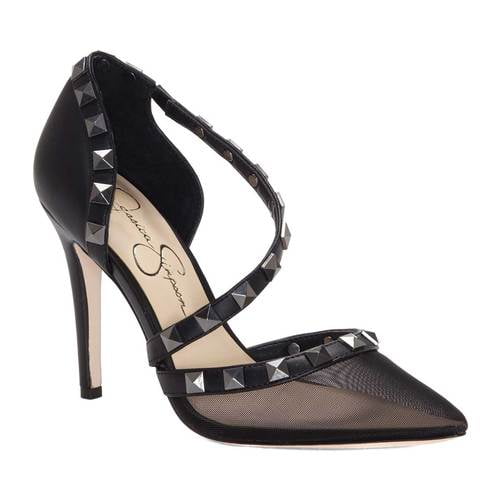 jessica simpson studded heels