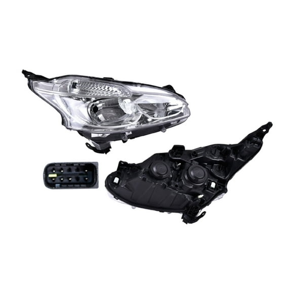 Faro Eléctrico DEPO 208 2013 A 2015 Peugeot lado Derecho
