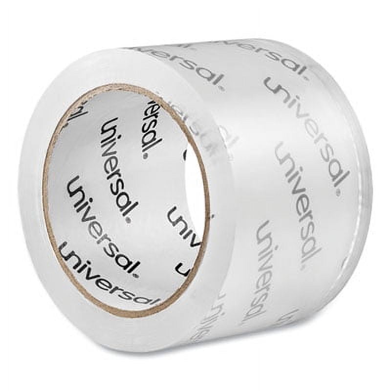 Universal Office Products 83000 Extra-wide Moving And Storage Packing Tape, 3" Core, 2.83" X 54.7 Yd, Clear, 6/pack