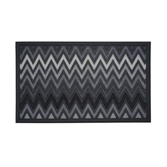 Roman Gray Doormat 18" x 30"