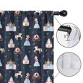 thumbnail image 4 of Blackout Kids Curtains,Dark Princess Castle Pattern Childrens Insulated Curtains Set Of 2,Bedroom Essentials,Toddler Room Decor 42"x84", 4 of 5