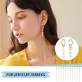 thumbnail image 6 of 50Pcs Jewelry Making Tools, Gold Stainless Steel Ball Head Pins Suitable for Making Jewelry to Create Unique Jewelry Accessories, 340mm / 1.57in, 6 of 7