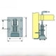 thumbnail image 4 of Almohadilla de ajuste para patas de armario Tornillo ajustable que resuelve desniveles en suelos Muebles Tornillo de ajuste de montaje lateral para armarios Anclaje antideslizante, 4 of 4