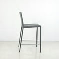 thumbnail image 3 of Prima Modern Leather & Metal Counter Stool - Contract Grade, 3 of 5