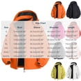 thumbnail image 4 of QATAINLAV Mens Zip up Hooded Jackets Long Sleeve Lightweight Windbreaker Waterproof Coats Trendy Fall Rain Jacket with Pockets Black,L, 4 of 7