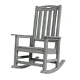 thumbnail image 7 of ACUEL Outdoor Rocking Chair,Pre-Assembled with Most Components for Effortless Installation,Dark Gray, 7 of 7