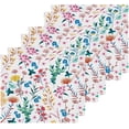 thumbnail image 2 of Coolnut Elegant Garden Flowers Washcloths Towels, Highly Absorbent and Soft Cotton Face Cloths, 4 Pack Quick Dry Wash Cloths - 12 X 12 Inches Washcloth Gift, 2 of 7