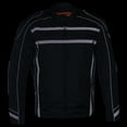 thumbnail image 6 of Milwaukee Leather MPM1740 Men's Black Vented Textile Jacket with Reflective Stripes 2X-Large, 6 of 9