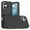 Black, variant on Decase Heavy-Duty Case for iPhone 16 Plus,Dual Layer Military Grade Drop Protection Anti-Fingerprint Anti-Scratch Hard Back Cover Silicone Bumper Shockproof Protective Case for iPhone 16 Plus,Red