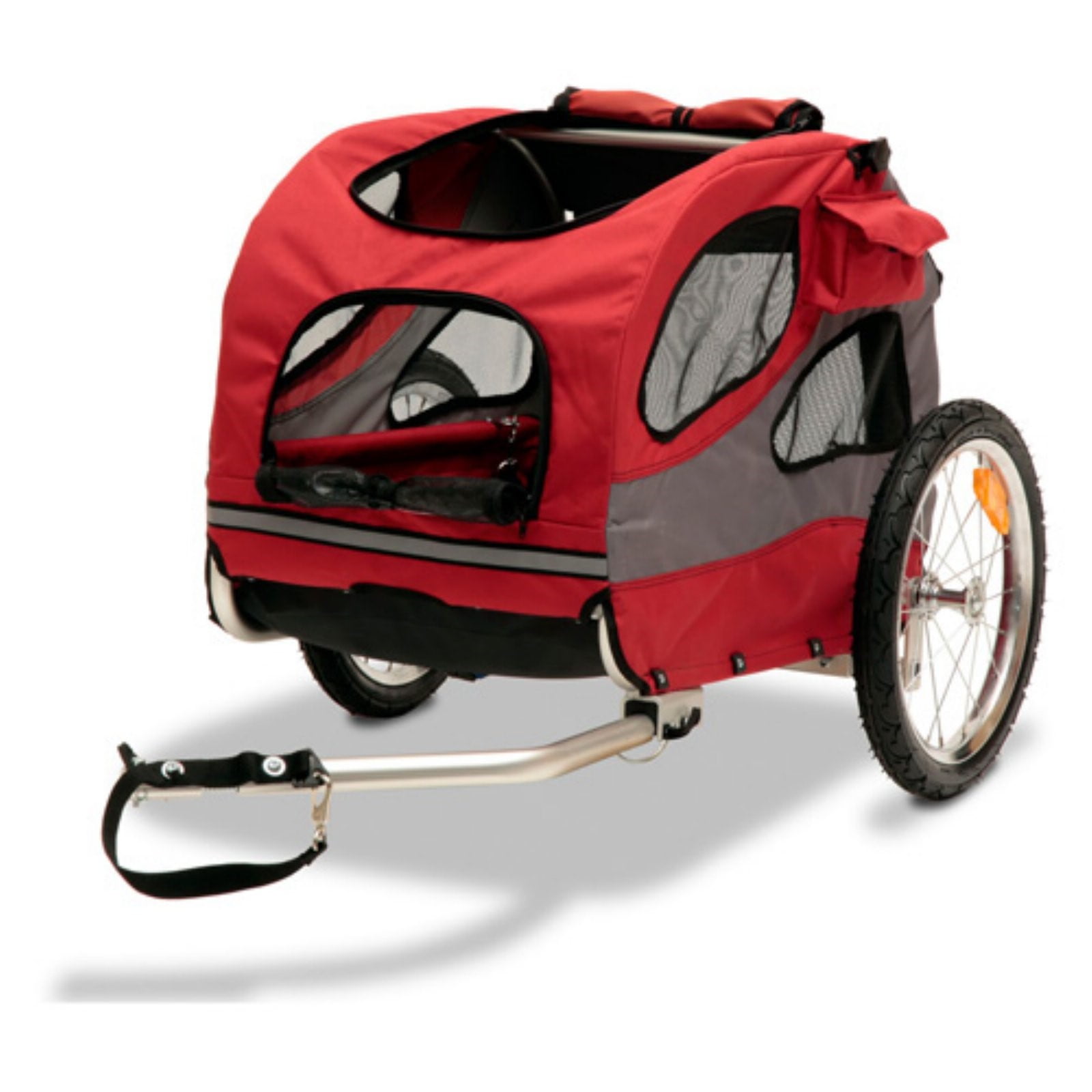 PetSafe Happy Ride Aluminum Dog Bicycle Trailer, Medium - Walmart.com