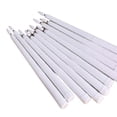 thumbnail image 2 of Set Of 10 Battery Operated Led Taper Candles With Remote, Ivory Dining Candles Smooth Wax Finish, Warm White Led, 2 of 4