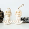 thumbnail image 6 of CXALSSY Halloween Decor, Halloween Decorations, Halloween Decorations Indoor, Halloween Indoor Decor, Halloween Tabletop Decor, Halloween Skeleton Lantern LED Ghost Head Ornament, 6 of 7