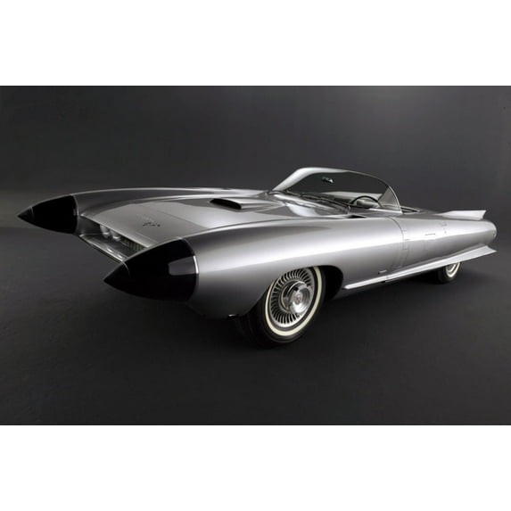 Cadillac Cyclone Motorama 1959 Poster 16in x 24in 16x24 Multi-Color Square Adults Western Graphic