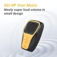 thumbnail image 3 of Altavoz Bluetooth portátil INGA impermeable IP67 amarillo, 3 of 8