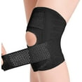 thumbnail image 1 of Rodillera con estabilizadores laterales que alivia el dolor de rodilla por desgarro de menisco, artritis Acl Mcl, alivio del dolor en las articulaciones,, 1 of 5