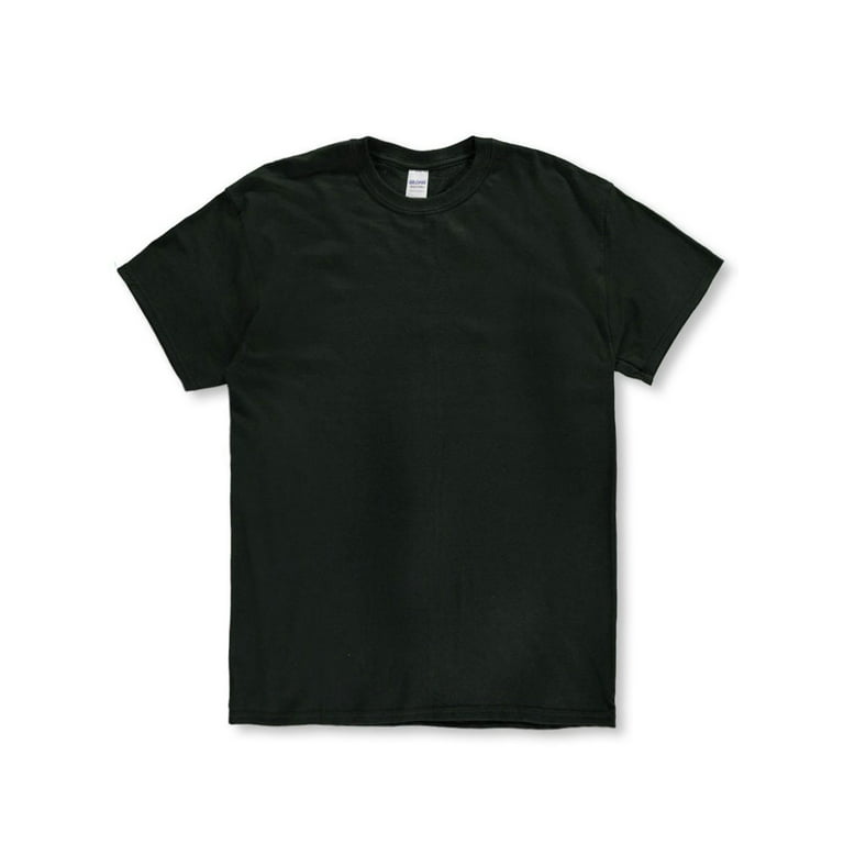 Gildan Adults' Unisex T-Shirt (Adult Sizes S - 4XL) - black, (Big Girls) -