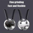 thumbnail image 4 of Salt Pepper Grinder Professional Manual Mini Spice Grinder Multifunctional Kitchen Tools Rabbit Ears Design, 4 of 4