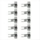 thumbnail image 1 of 10 Soportes para Trapeador y Escoba con Resorte para Pala, Rastrillo, Escoba, Trapeador, con Tornillos y para Colgar., 1 of 6
