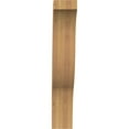thumbnail image 2 of 5 1/2"W x 20"D x 32"H Funston Smooth Knee Brace, Western Red Cedar, 2 of 4