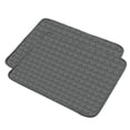 thumbnail image 1 of 2 Uds Perro Asiento Funda Reutilizar Antideslizante S 60x45cm Azul Grisáceo se Adapta a la Mayoría de Coches, 1 of 1