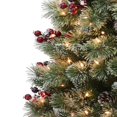 thumbnail image 4 of Holiday Time 1.98M Prelit Green Christmas Tree, 250 Clear Incandescent Lights, 4 of 4