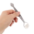 thumbnail image 3 of BRIGHTFUFU Espátula facial de acero inoxidable para eliminar puntos negros y poros, raspador nasal para puntos negros, raspador facial de doble punta., 3 of 7