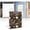 Floral Blak-b, variant on 1 Inch 3-Ring Binder Floral Beige Letter Size For Work And School