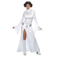 thumbnail image 1 of Disfraz Premium Adulto Rubies Princesa Leia-Star Wars De Dama Color Blanco Talla:XS, 1 of 2