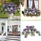 thumbnail image 1 of Outdoor Patio Decoration Artificial Flower Plants Petunias Wall Hanging Flower Vines Hanging Home Decor Plants Wedding Decoration, 1 of 9