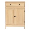 thumbnail image 4 of Ktaxon Bathroom Floor Cabinet, Freestanding Storage Cupboard w/ Drawer and 2 Doors, Wood, 4 of 21