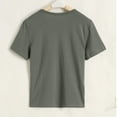 thumbnail image 5 of TTUHYWXI Toddler Short Sleeve Henley Shirt Boys Ribbed T-Shirt (Dark Gray, 4-5 Years), 5 of 8