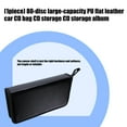 thumbnail image 6 of Heavy Duty CDs Case Organizers 80 Capacity Transparents Label Pockets Zippered Closures Compact For Vehicles And Entertainment, 6 of 8