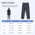 thumbnail image 4 of Pofeuu USA Print Men's Pajama Pants, Soft Lounge Pajama Pants with big pockets for Men Plaid Pj Bottoms-Small, 4 of 6