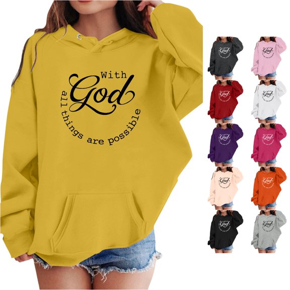 FYDUU Graphic Hoodies for Girls Fall Winter Hoodie Pullover Long Sleeve Hoody Sweatshirt Soft Kids Pullover Tops Cute Clothes 3-4 Years