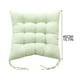 thumbnail image 3 of Cojín de silla de oficina de color sólido | Asiento blando de 40x40x7cm para comedor, escritorio, sofá, ventana, camping | Alfombra versátil para interiores con ataduras | Soporte de confort, 3 of 5