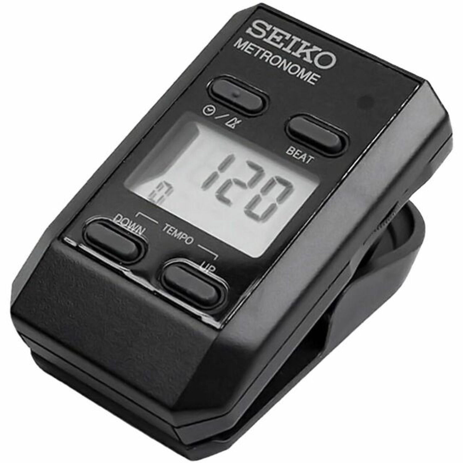 Seiko Clip-On Metronome Silver
