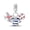 blue shirt & airplane, variant on KUNSIR Charms for Bracelets & Necklaces, Assorted Pendant Charm, DIY Jewelry Gifts for Women