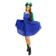 thumbnail image 1 of Disfraz Vestido Luigi Fx Costumes Plomera Verde Adulto Dama Talla chica, 1 of 6