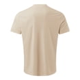 thumbnail image 4 of JTieacloth Mens Male Spring Summer Comfortable Lightweight T Shirt Solid Color Pocket Short Sleeve Top, 4 of 4