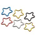 thumbnail image 3 of Star Nose Ring 18g Split Ring Perfect For Nose, Rook 5/16 8mm, 3 of 7