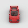 thumbnail image 5 of Compatible avec Lego Petite Particule F40 Voiture de Course Sportive MOC Éducatif Blocs de Construction pour Enfants Jouets en Gros, 5 of 5