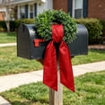 thumbnail image 4 of Solid Color Wreath Ribbon for Front Door Decor, Elegant Multi-Use Seasonal and Everyday Home Decoration Accessory, 4 of 5