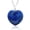 Lapis lazuli, variant on 10pcs Natural Crystal Healing Stone Necklace Heart Shaped Chakra Necklace 3cm-Rose Quartz