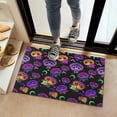 thumbnail image 2 of Neon Halloween Pumpkin Pattern Door Rugs,Washable Non Slip Door Mats Indoor,Decorative Door Mats,Entry Mat Indoor for Entrance,Bedroom,Kitchen,Bathroom,16"x24", 2 of 6