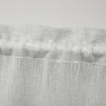 thumbnail image 5 of Exclusive Home Curtains Belgian Tailored Sheer Rod Pocket Valance, 54x16, Silver, 5 of 7